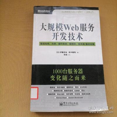 大规模Web服务开发技术 技术服务体系与技术开发实践